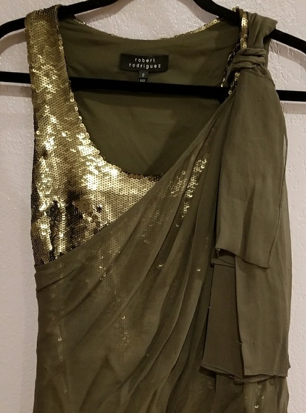 NWOT Robert Rodriguez Sequin Top - Picture 1 of 4
